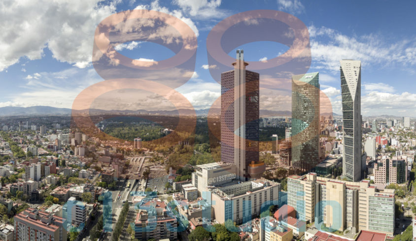 Skyline Paseo de la Reforma - c13studio