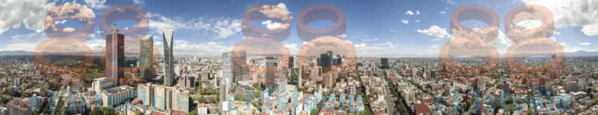 Skyline Paseo de la Reforma - c13studio
